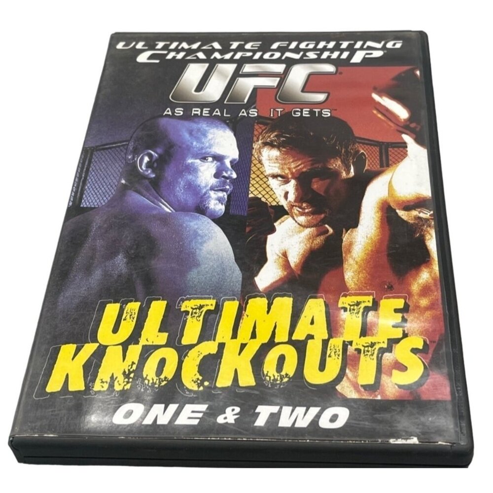 UFC as real as it gets ultimate knockouts 1 & 2 dvd English 2003 READ
